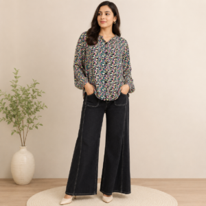 Multi Color Rayon Shirt