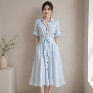 Blue Long Dress