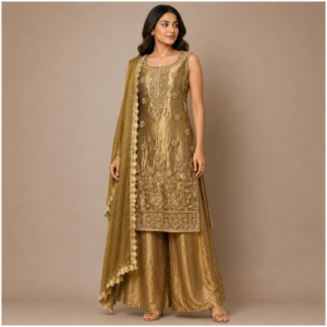Golden Heavy Designer Suit