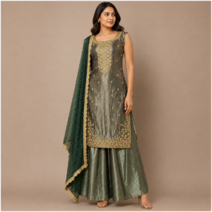 Green Heavy Designer Suit